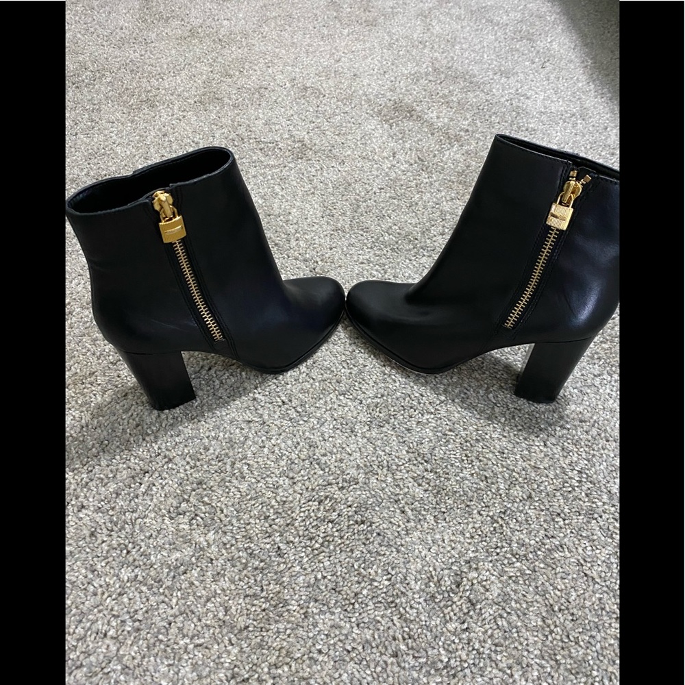 Michael Kors black ankle boots, exc cond., 6.5